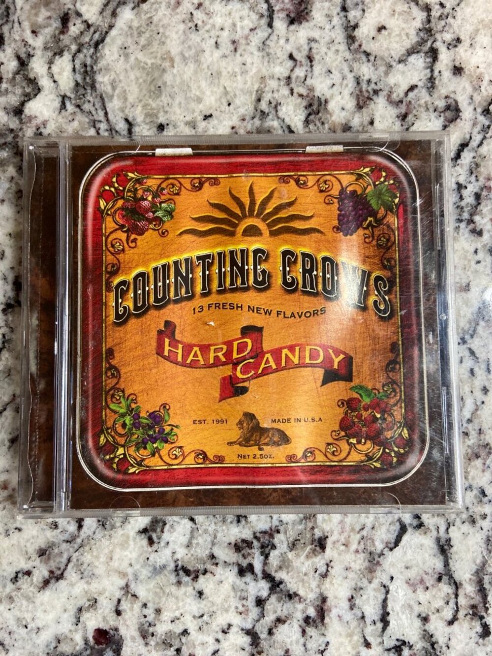 Counting Crows Hard Candy CD 2002 Geffen Records Rock Album w/ Big Yellow Taxi